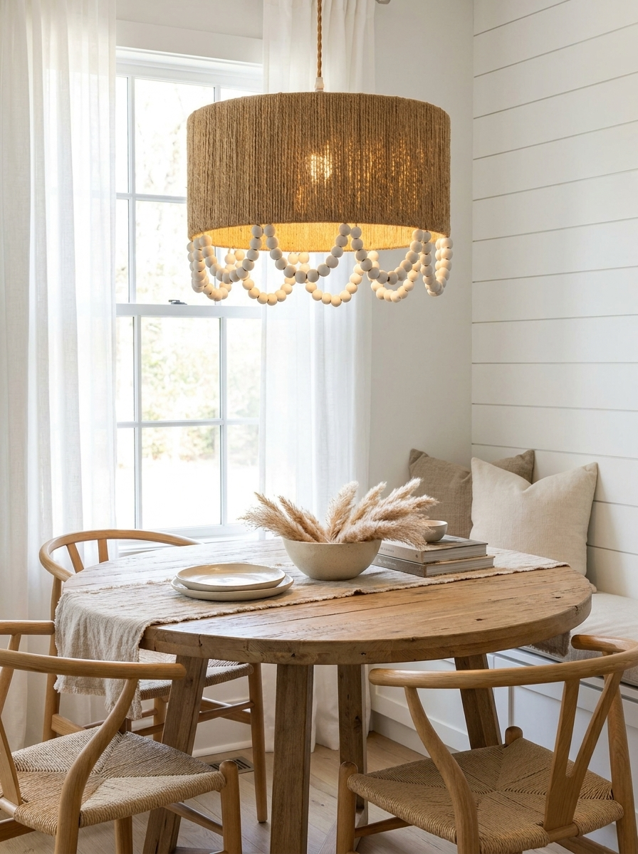 Parasol Hemp Rope Pendant Lamp — product view 3