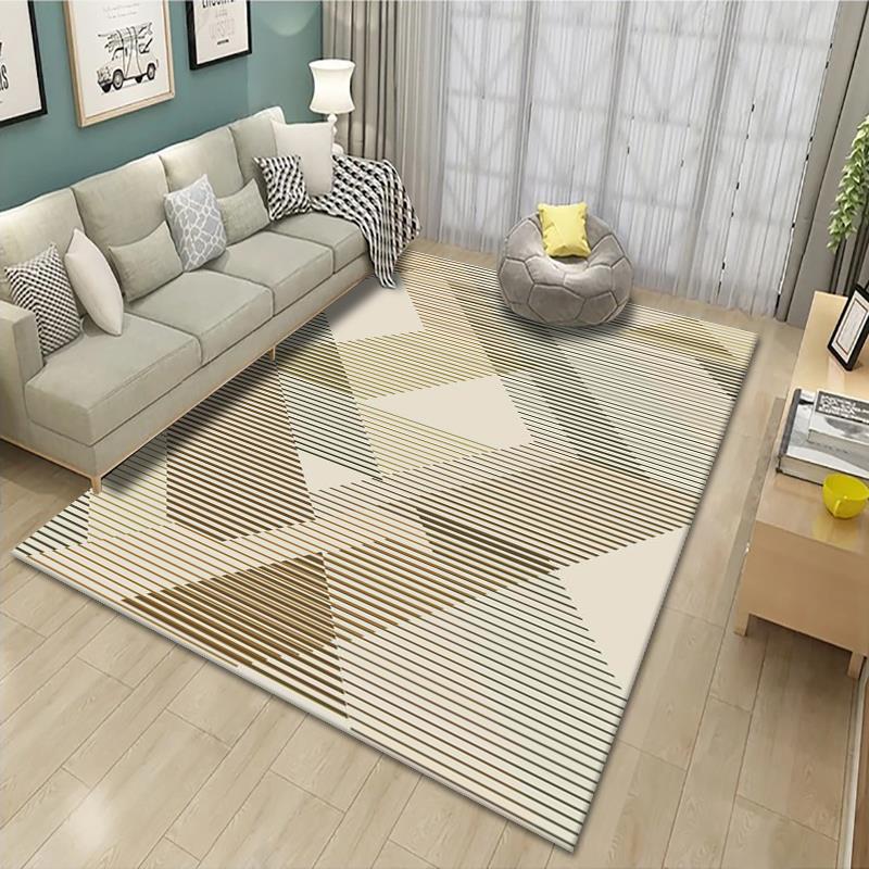 Geometric Patterned Area Rug Bowlift — product view 6