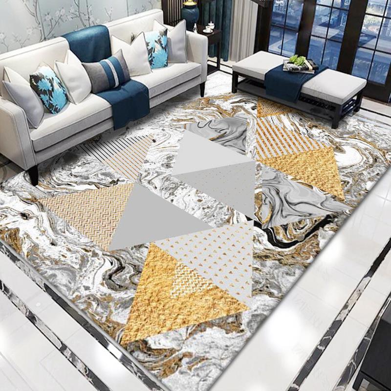 Geometric Pattern Area Rug Bowlift — product view 7