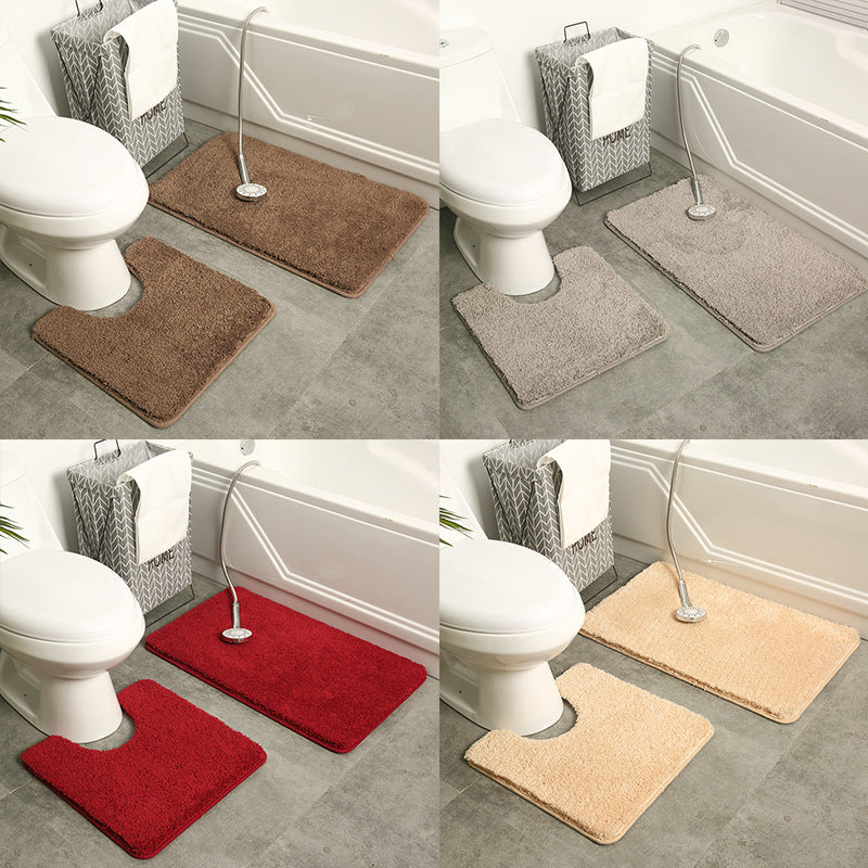 Luxurious Memory Foam Bathroom Rug Set Bowlift — product view 1