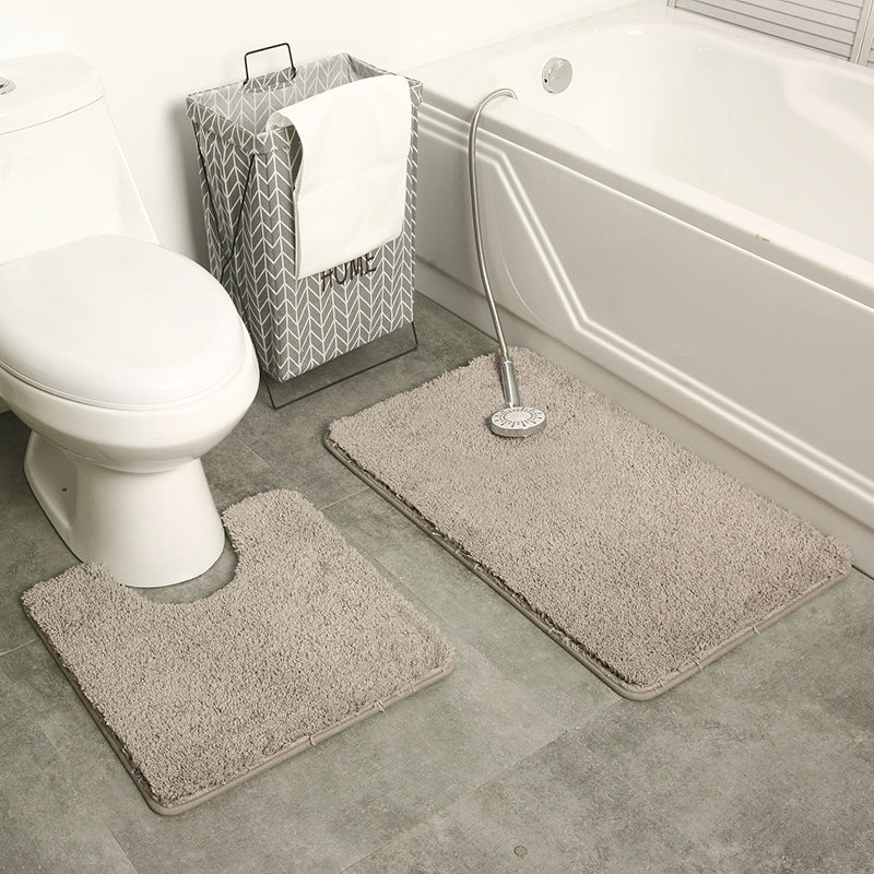Luxurious Memory Foam Bathroom Rug Set Bowlift — product view 3