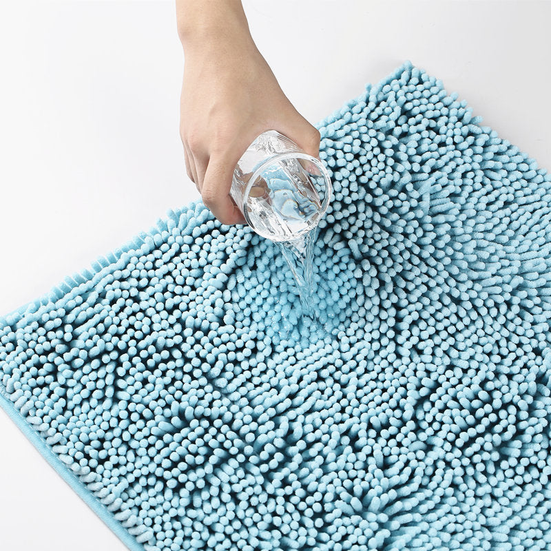 Luxurious Microfiber Bathroom Mat Set Bowlift — product view 2