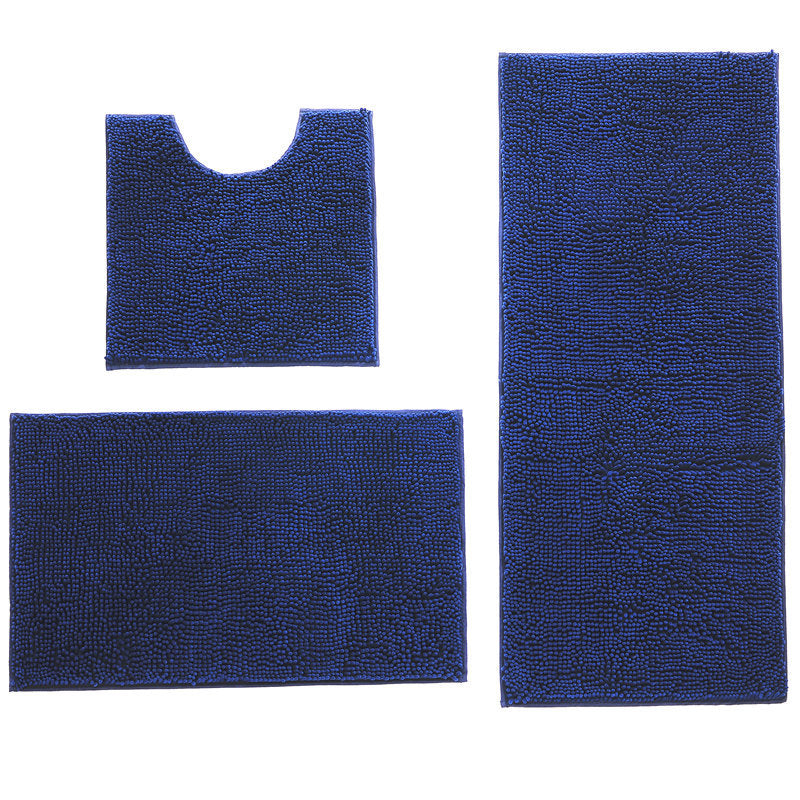 Luxurious Microfiber Bathroom Mat Set Bowlift — product view 6