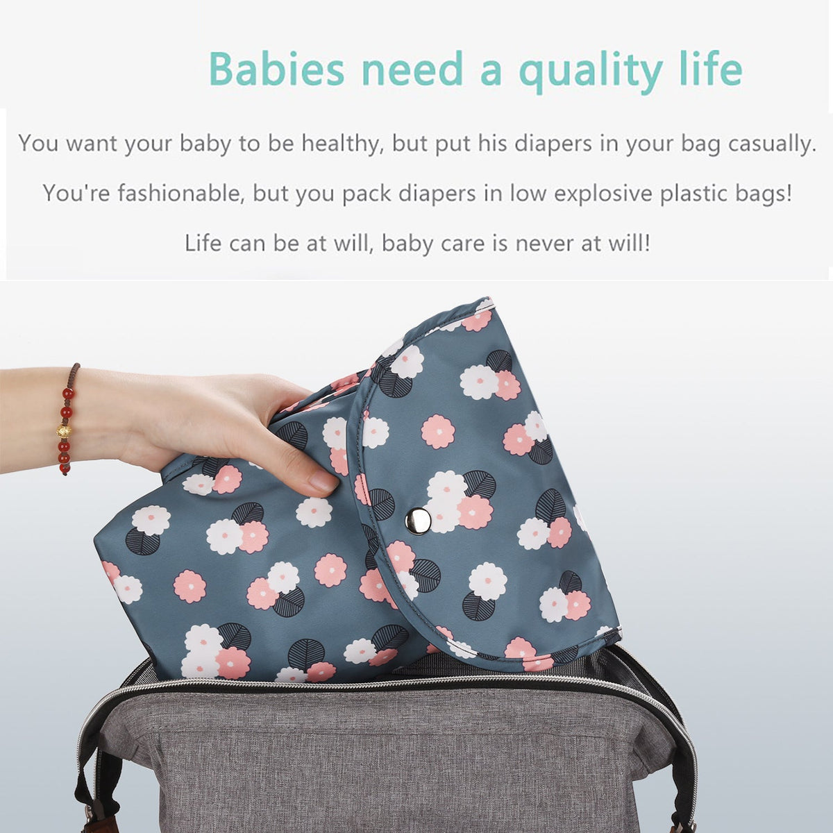 Insulated beverage carrier bag with stylish lemon pattern LoungeYard — product view 2