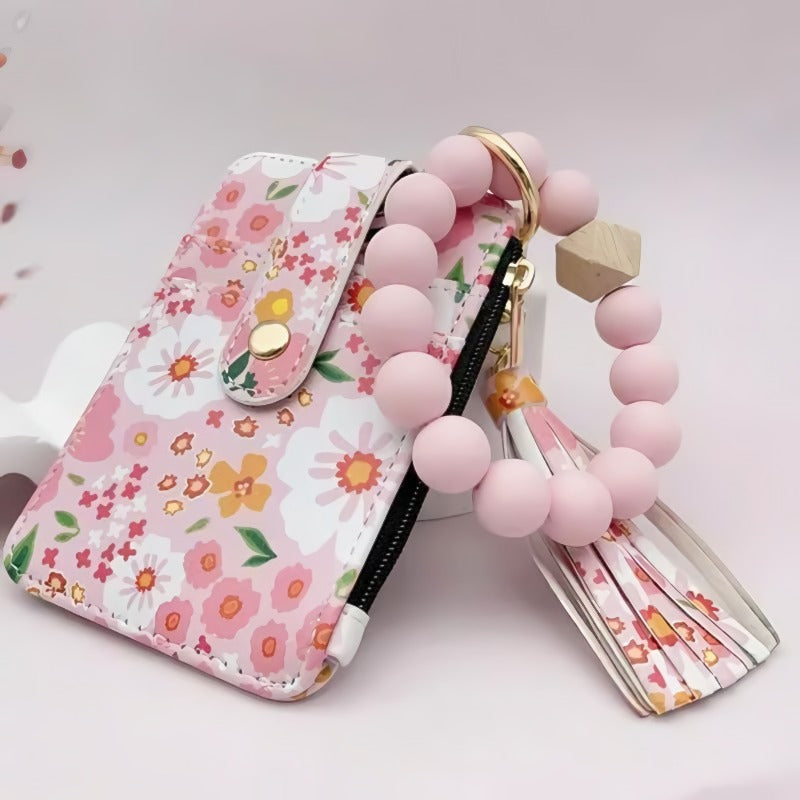 LoungeYard | Women's Bohemian Beaded Wallet — product view 4