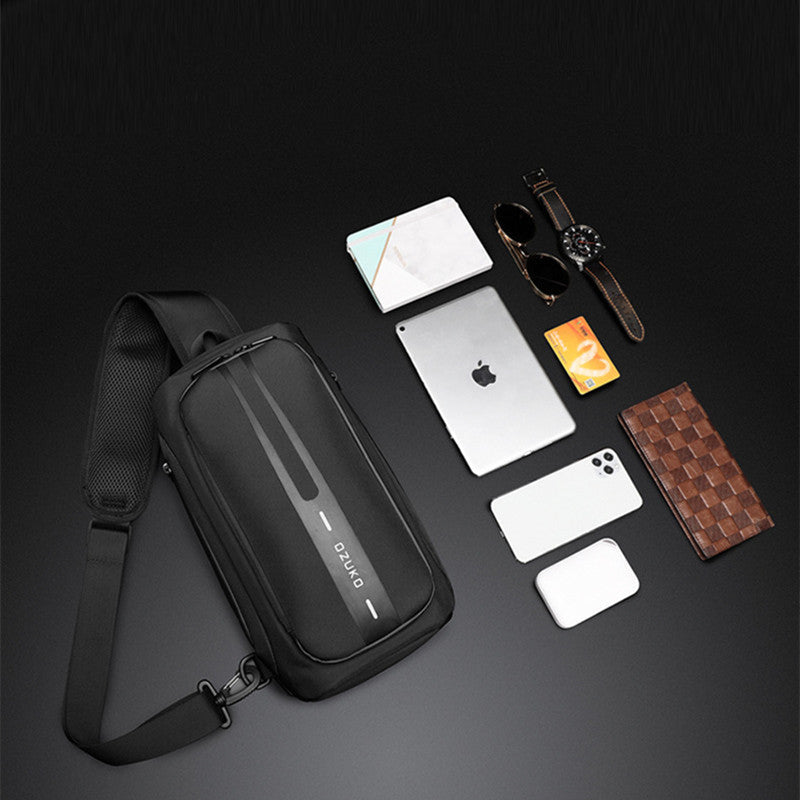 LoungeYard | Multifunctional Men's Sports Waterproof Sling Bag — product view 4