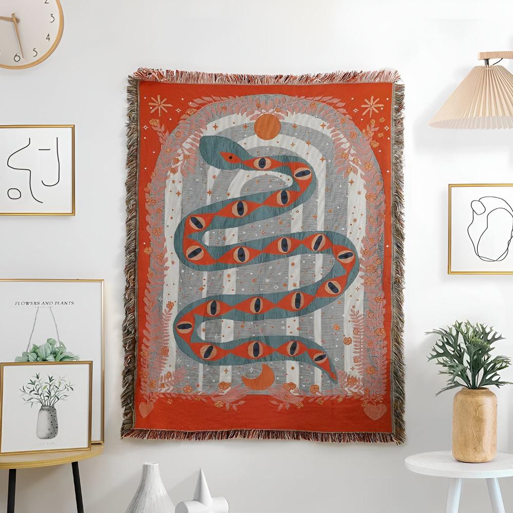 LoungeYard | Serpent's Path Blanket — product view 1