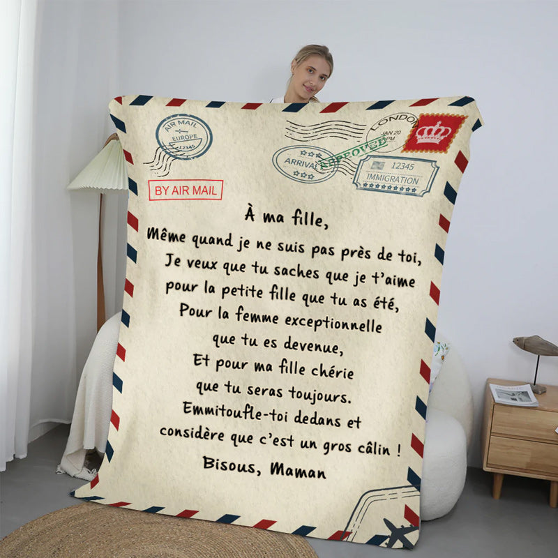 Flannel cover blanket | LoungeYard — product view 6