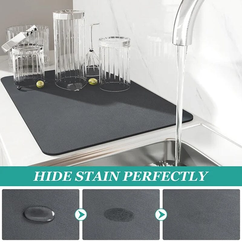 LoungeYard | Kitchen Super Absorbent Draining Mat — product view 4