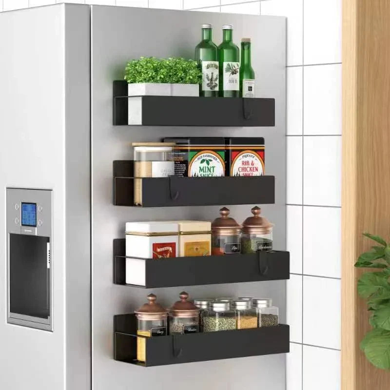 Magnetic Spice Holder Set for Refrigerator and Metal Surfaces — product view 1