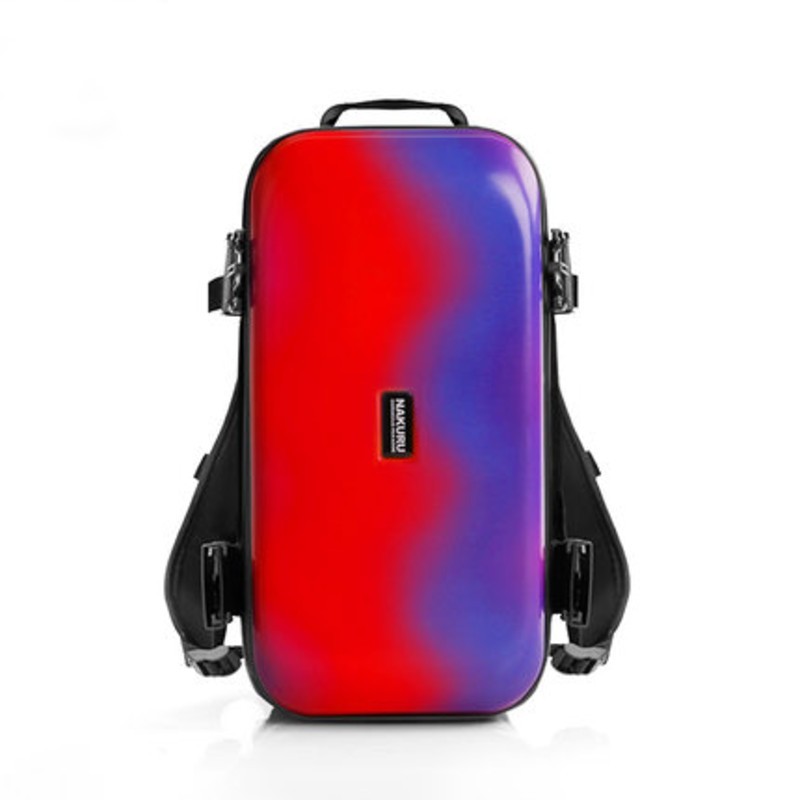 LoungeYard | Hard Shell Backpack with Large Capacity, Waterproof Shell and Stylish Design, for Everyday Use — product view 2