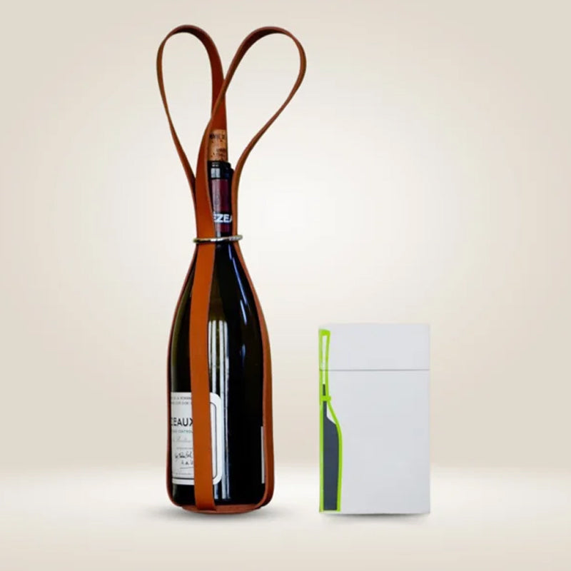 LoungeYard | Leather Wine Barrel — product view 4
