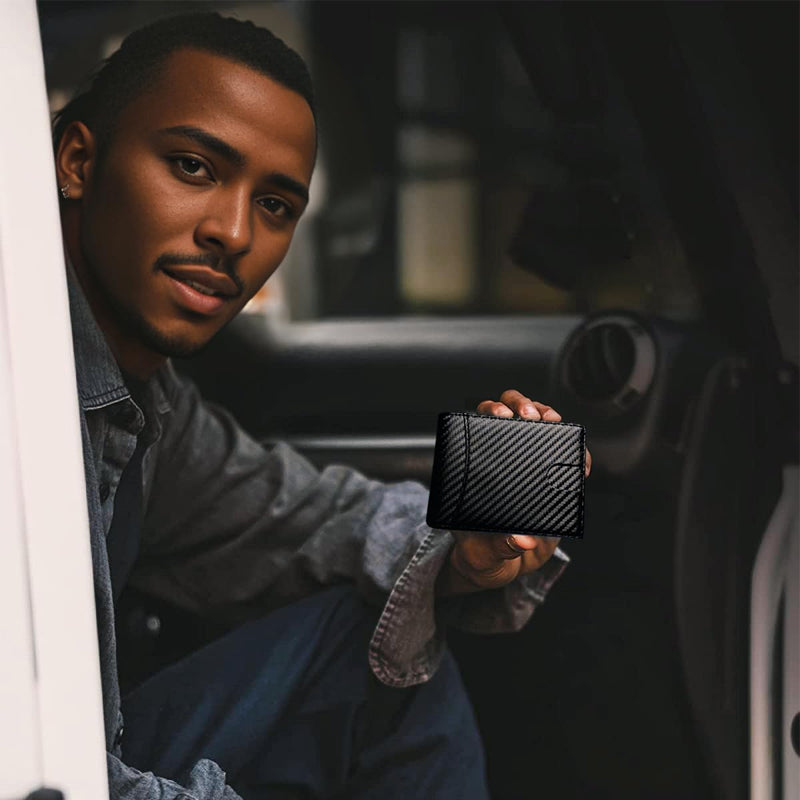 LoungeYard | Genuine Leather Theft Protection Card Holder — product view 4