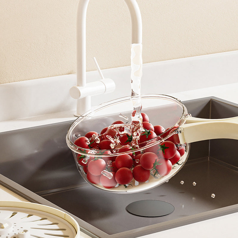 LoungeYard | Multifunctional foldable handle drain bowl — product view 2