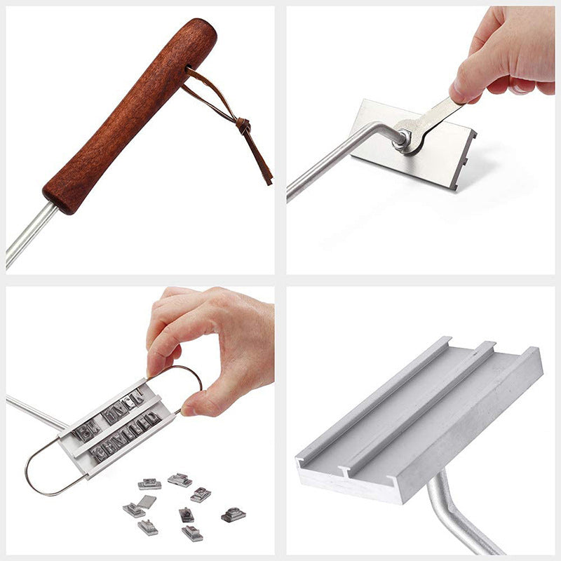 LoungeYard | BBQ Meat Branding Iron — product view 3