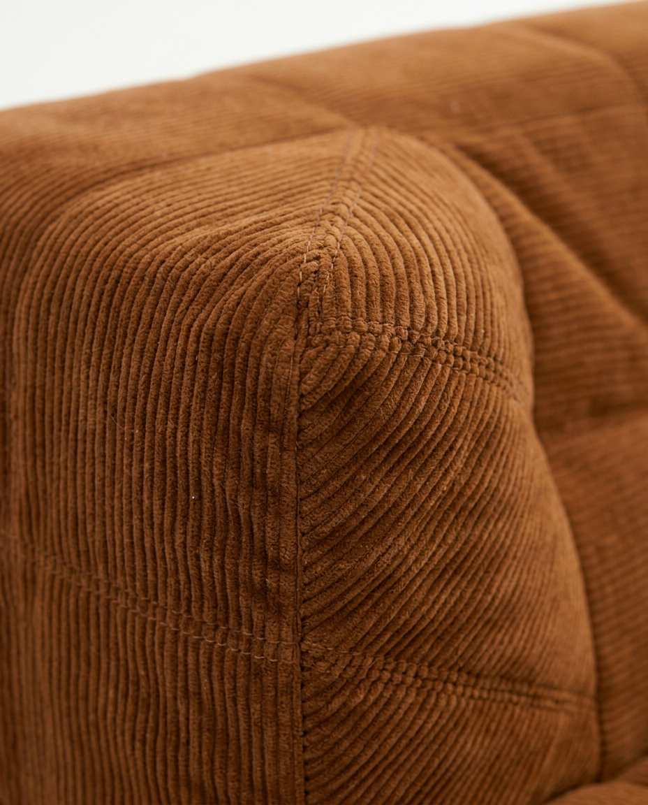 Plush Tufted Lounge Loveseat — product view 6