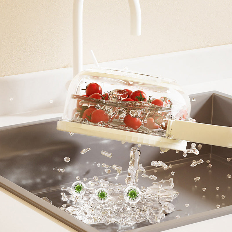 LoungeYard | Multifunctional foldable handle drain bowl — product view 3