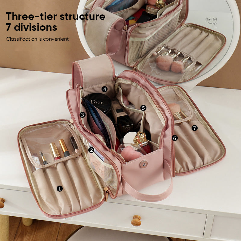 LoungeYard | Large Volume Travel Cosmetic Bag — product view 3