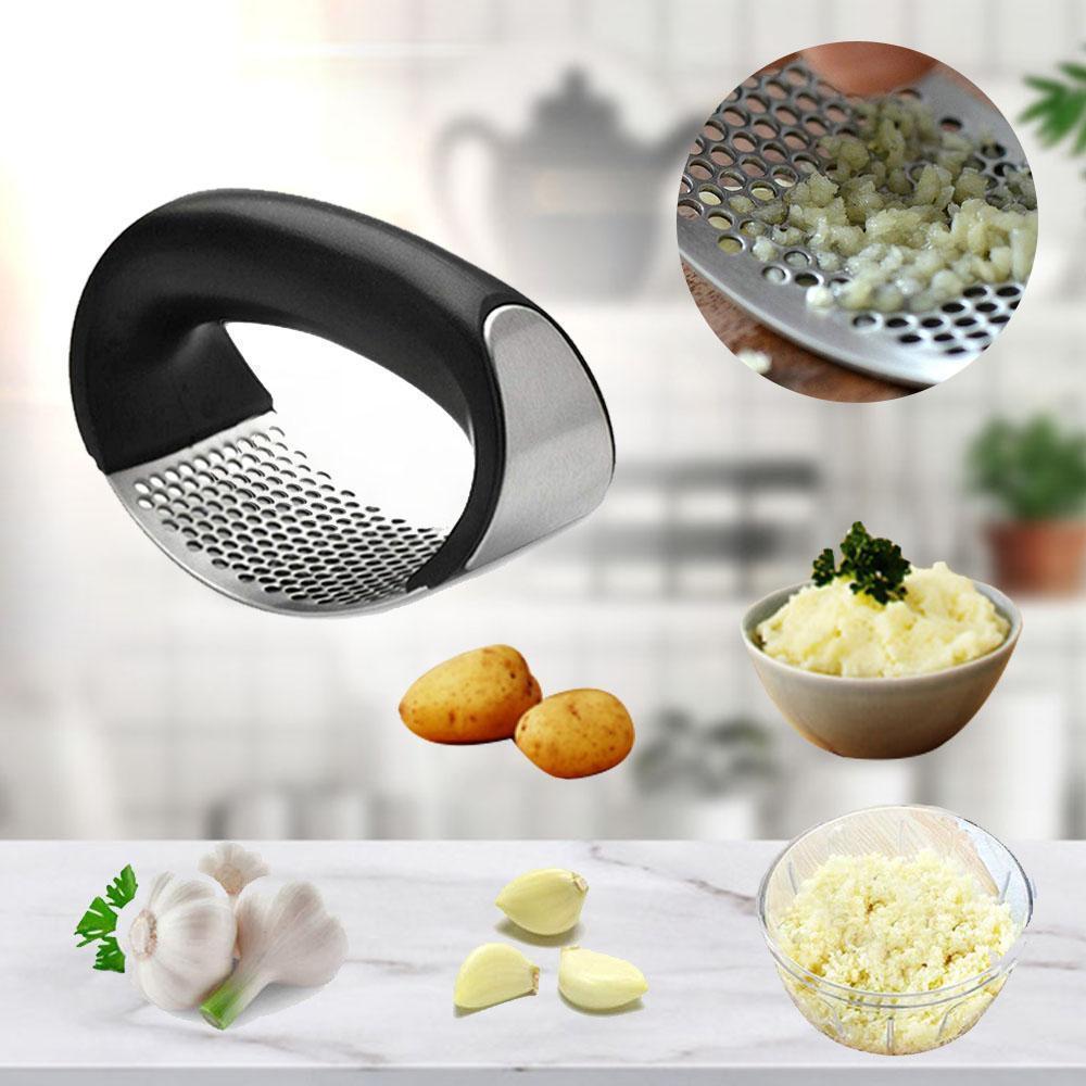 LoungeYard | Stainless Steel Garlic Press — product view 1