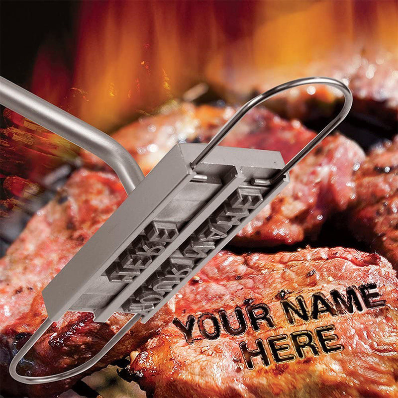 LoungeYard | BBQ Meat Branding Iron — product view 1