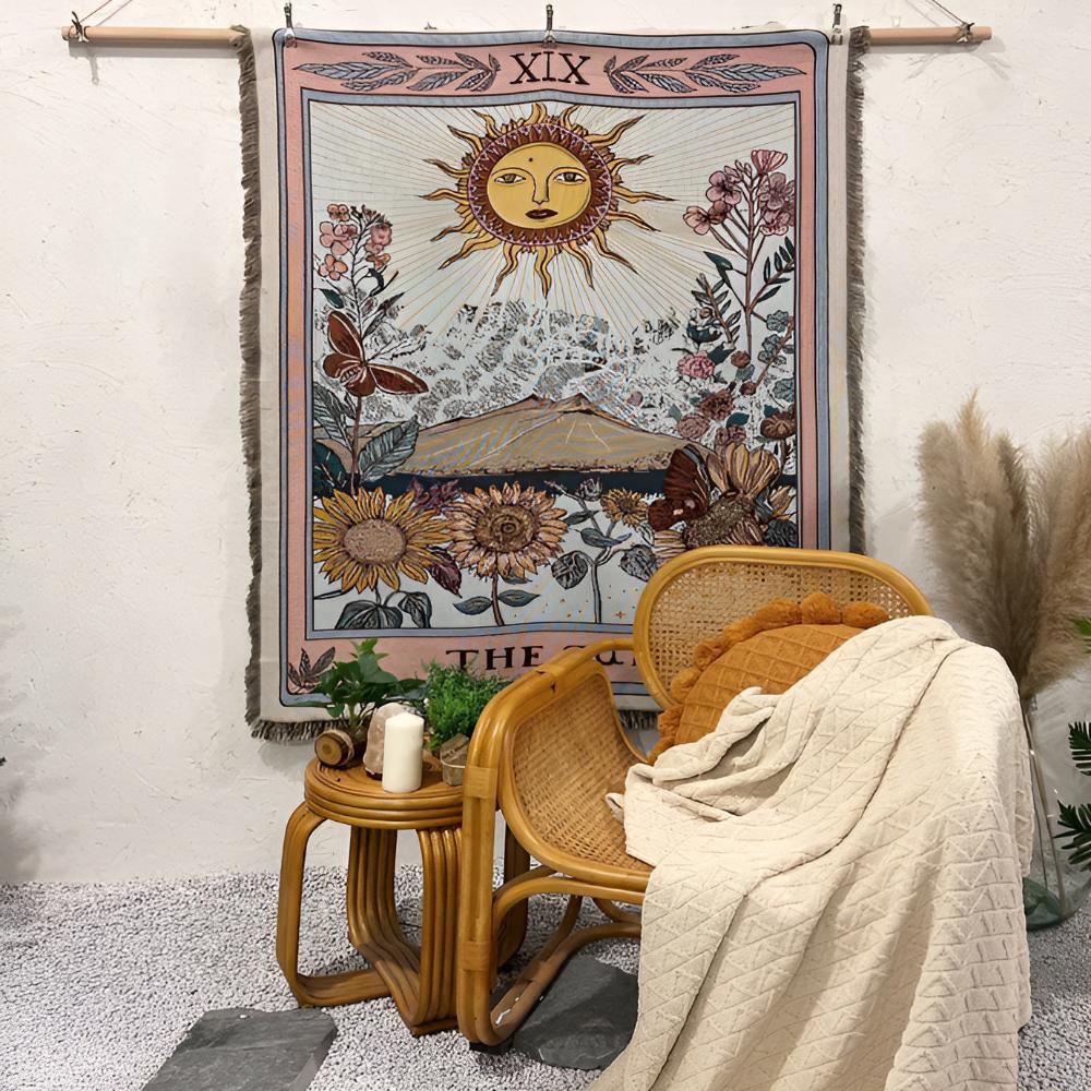 LoungeYard | Boho Sun Tapestry Blanket — product view 5