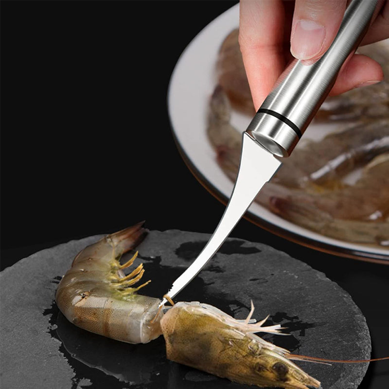 LoungeYard | Stainless Steel Shrimp Peeler Tool — product view 1