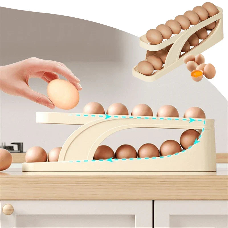 LoungeYard | Self-organizing egg shelf for maximum freshness — product view 5
