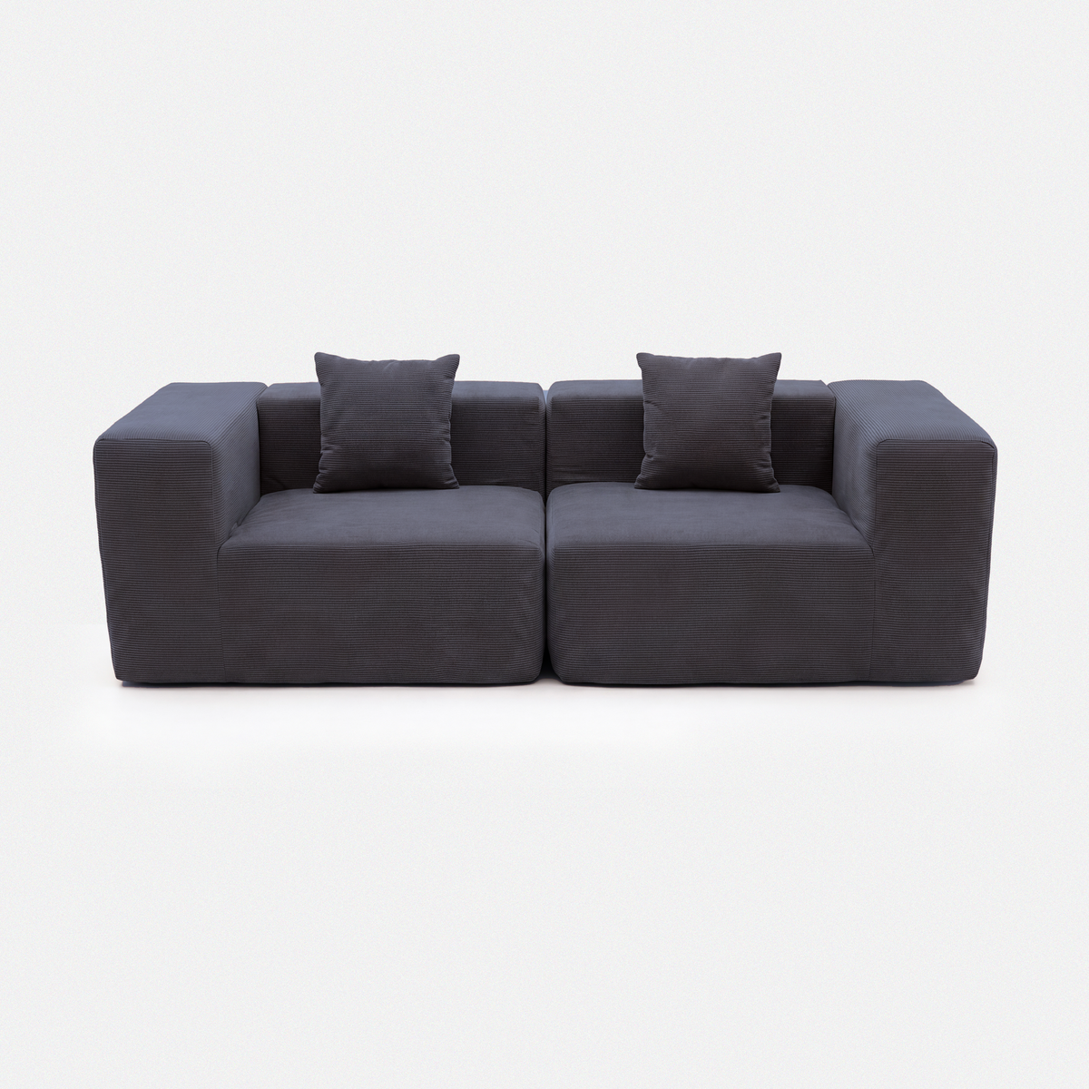 Plush Accent Lounge Loveseat — product view 1