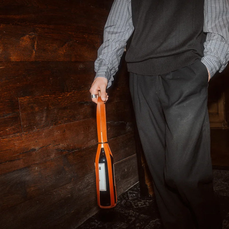 LoungeYard | Leather Wine Barrel — product view 7