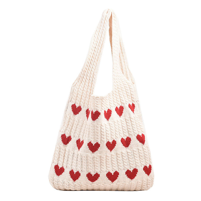 LoungeYard | Knit Love Tote Bag — product view 1