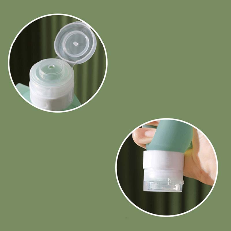 LoungeYard | Portable travel bottle made of silicone with large diameter — product view 7