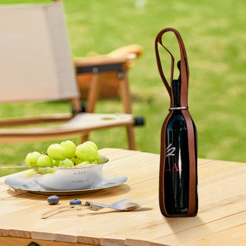 LoungeYard | Leather Wine Barrel — product view 3