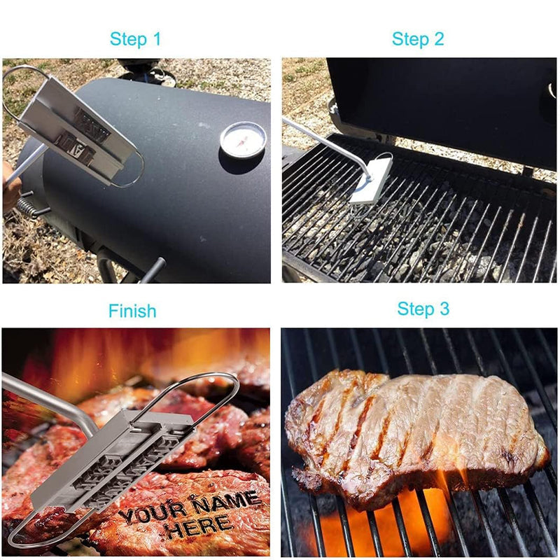 LoungeYard | BBQ Meat Branding Iron — product view 5