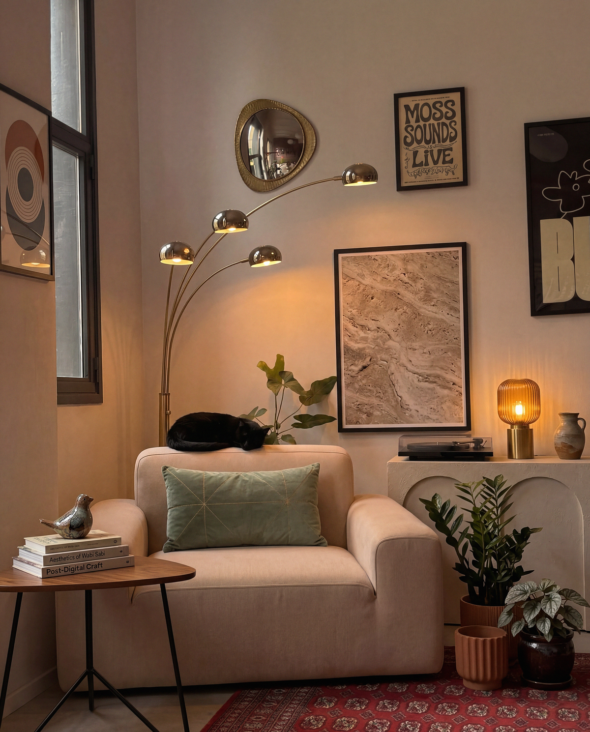 Tovo Wide Accent Chair — product view 6