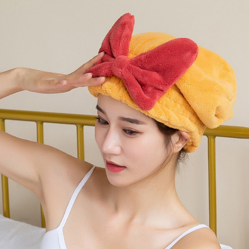 LoungeYard | Super absorbent hair towel wrap — product view 1
