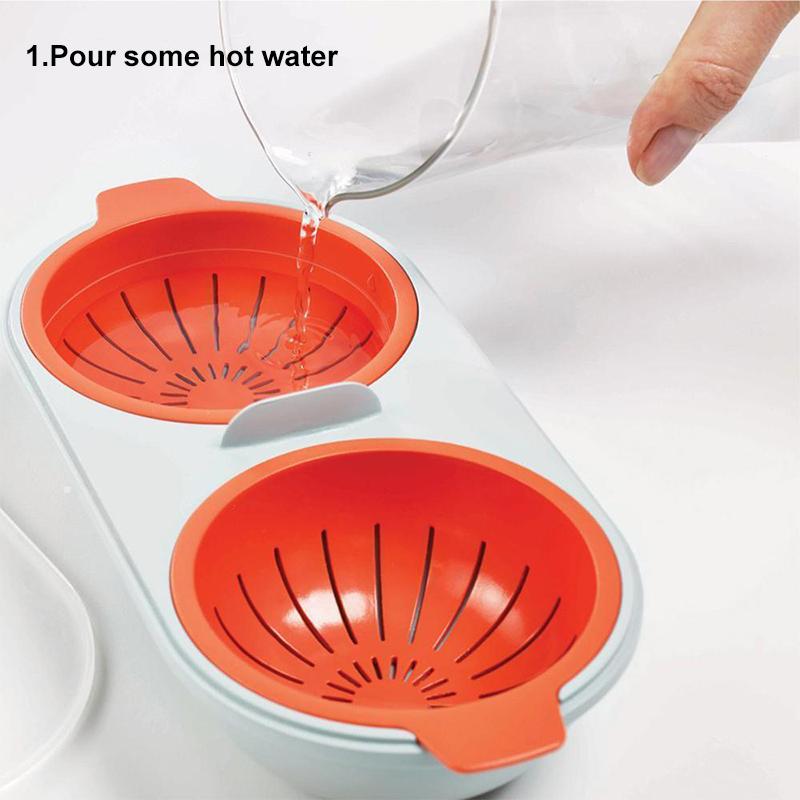 LoungeYard | Double Microwave Egg Cooker — product view 5
