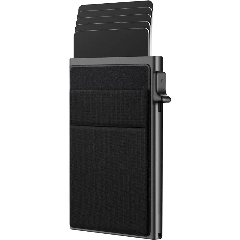 Minimalist RFID-blocking card holder wallet - Design with upto 8 cards capacity LoungeYard — product view 6