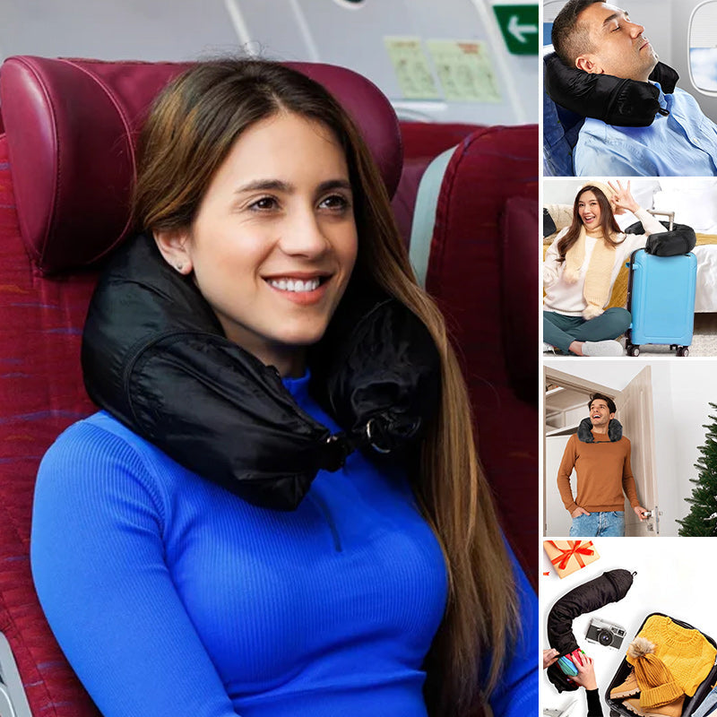LoungeYard | Stuffable Clothing Travel Neck Pillow — product view 3