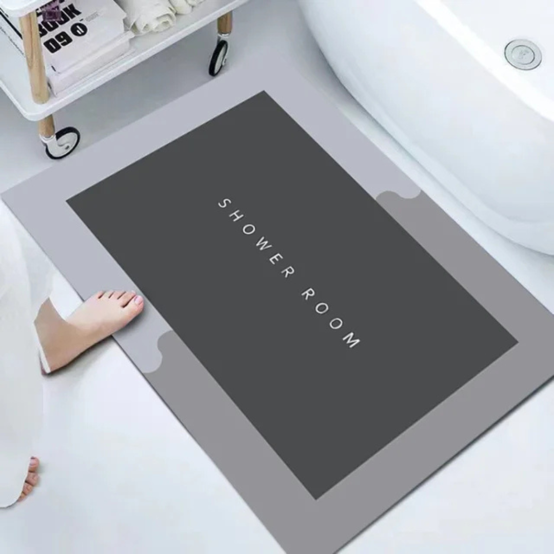 LoungeYard | Anti-Slip Bath Mat | Absorbent Bathroom Rug — product view 3