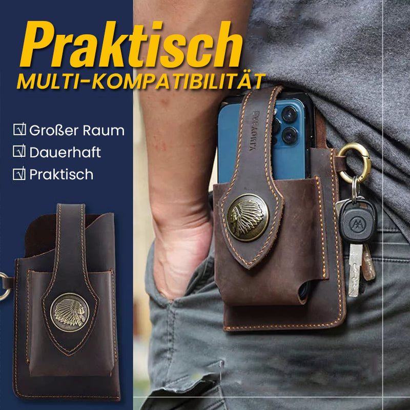 LoungeYard | Multifunctional leather phone case — product view 5