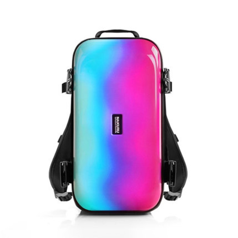 LoungeYard | Hard Shell Backpack with Large Capacity, Waterproof Shell and Stylish Design, for Everyday Use — product view 3