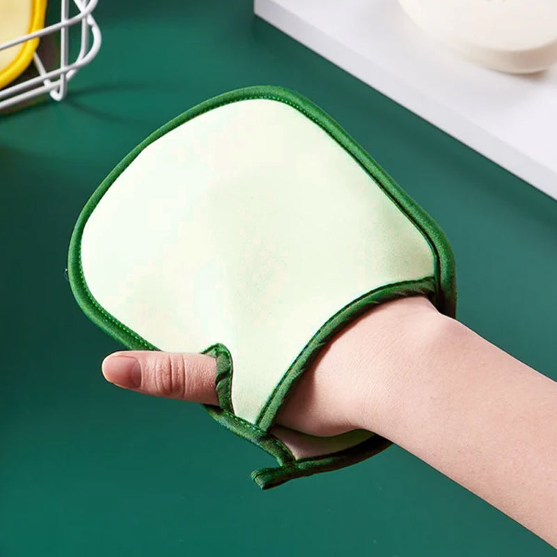 LoungeYard | Super Soft Exfoliating Bath Mitt — product view 6