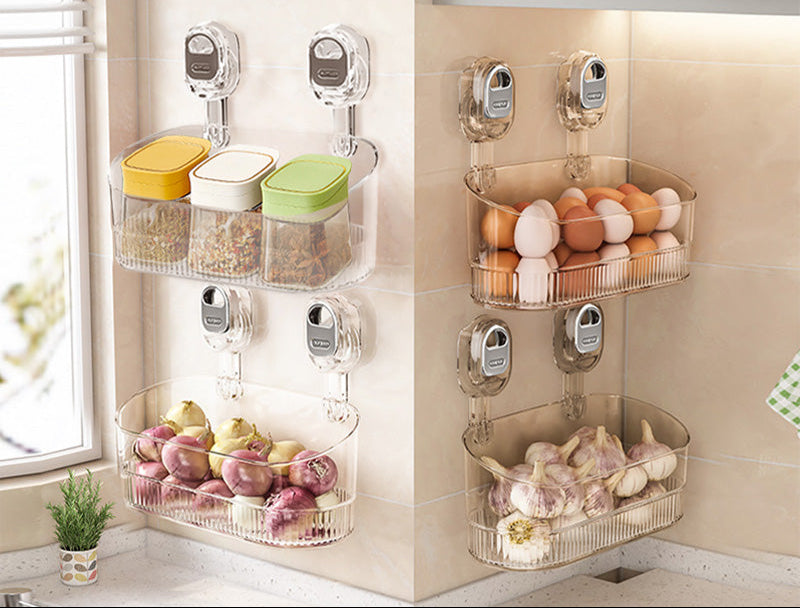LoungeYard | Opalys | Storage grid with suction cup – efficient drainage – elegant design — product view 1