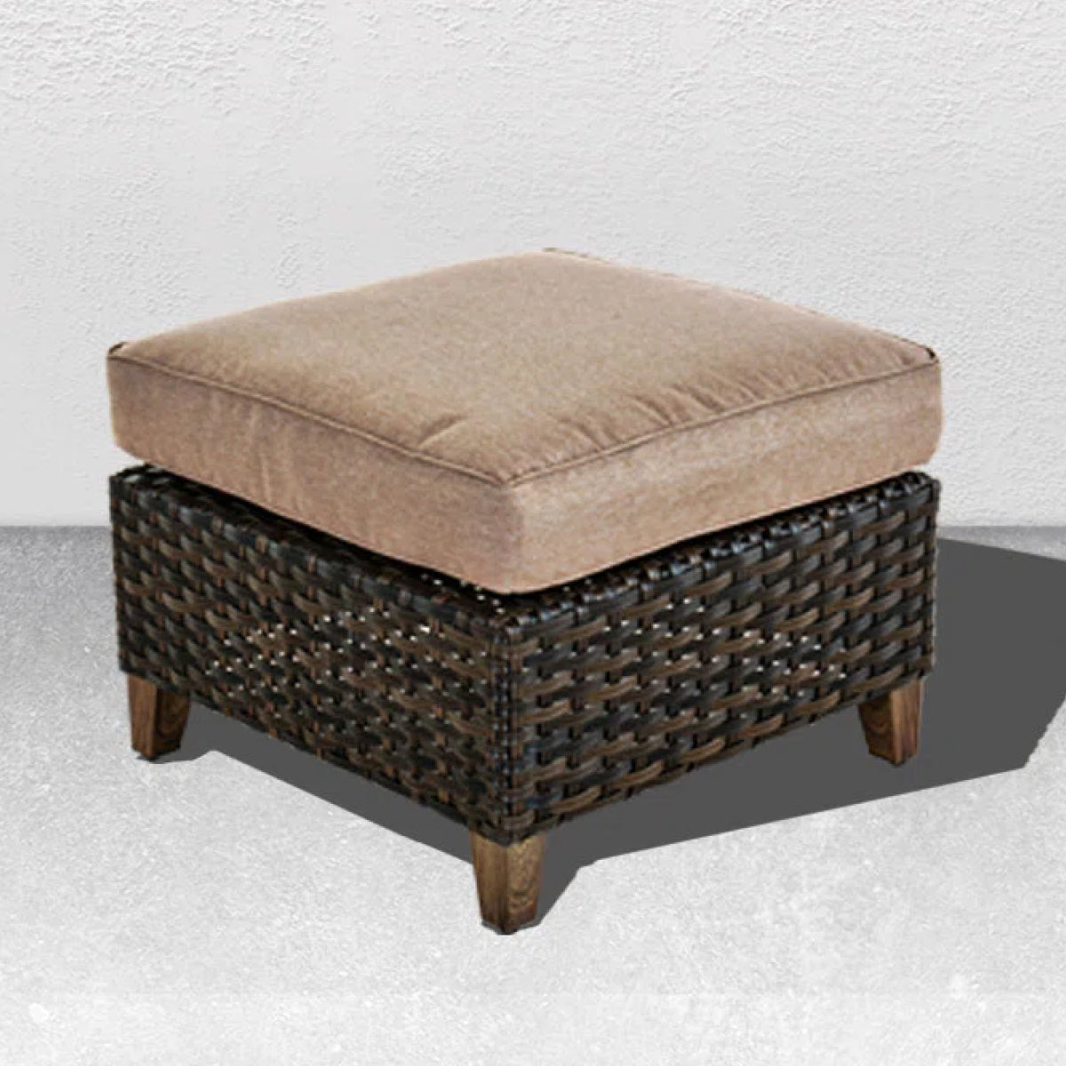 LOUNGE YARD Outdoor Patio Ottoman Footstool Rest Set — product view 5