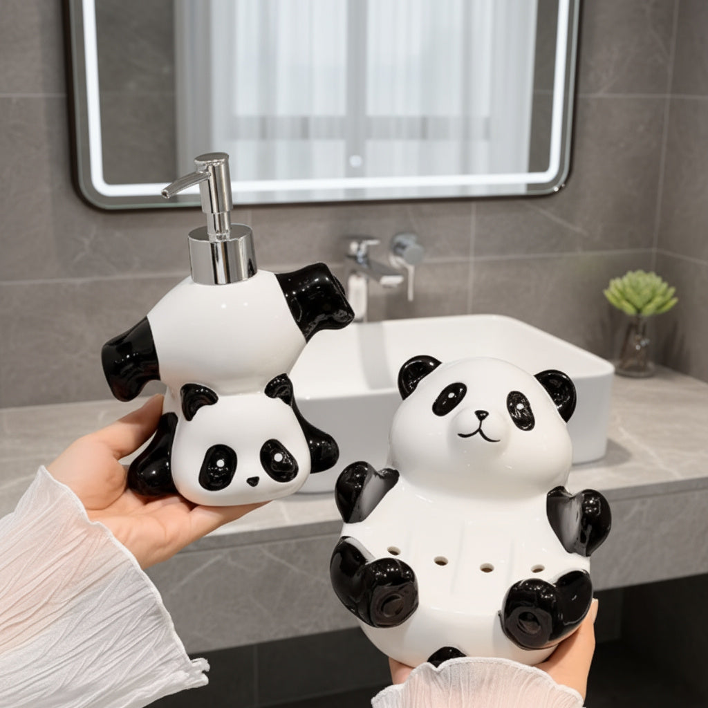 LoungeYard | Flexible Panda Soap Dispenser — product view 2