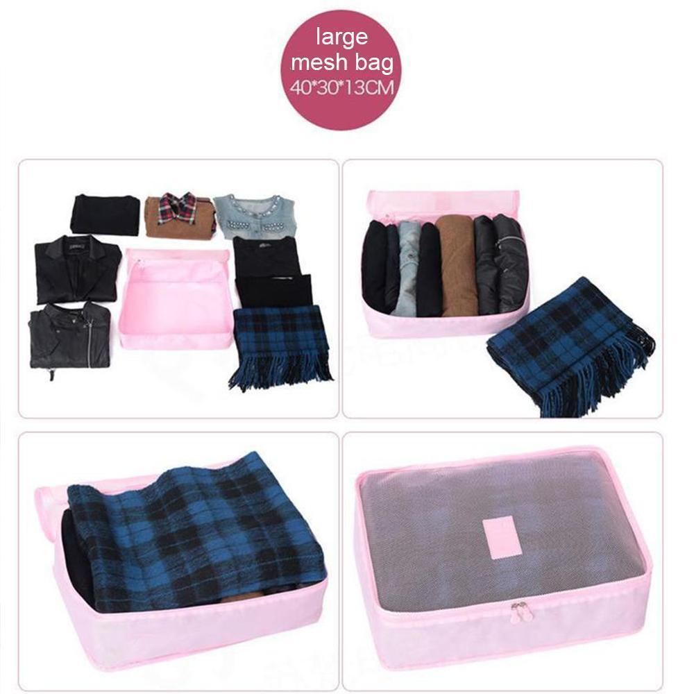 LoungeYard | Travel Clothing Storage Bag ( 1 Set, 6 PCs ) — product view 4