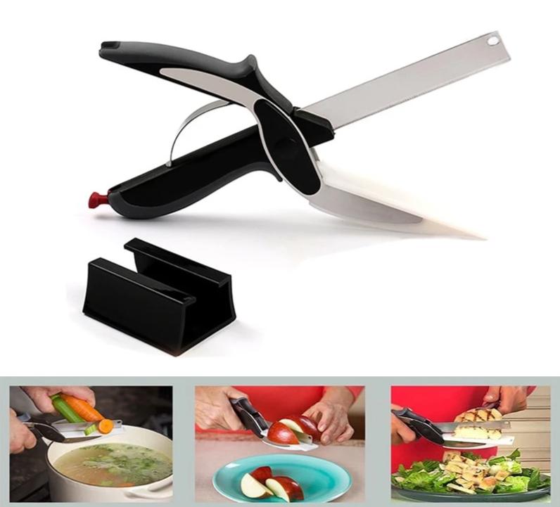 2 in 1 Kitchen Scissors & Board | LoungeYard — product view 4