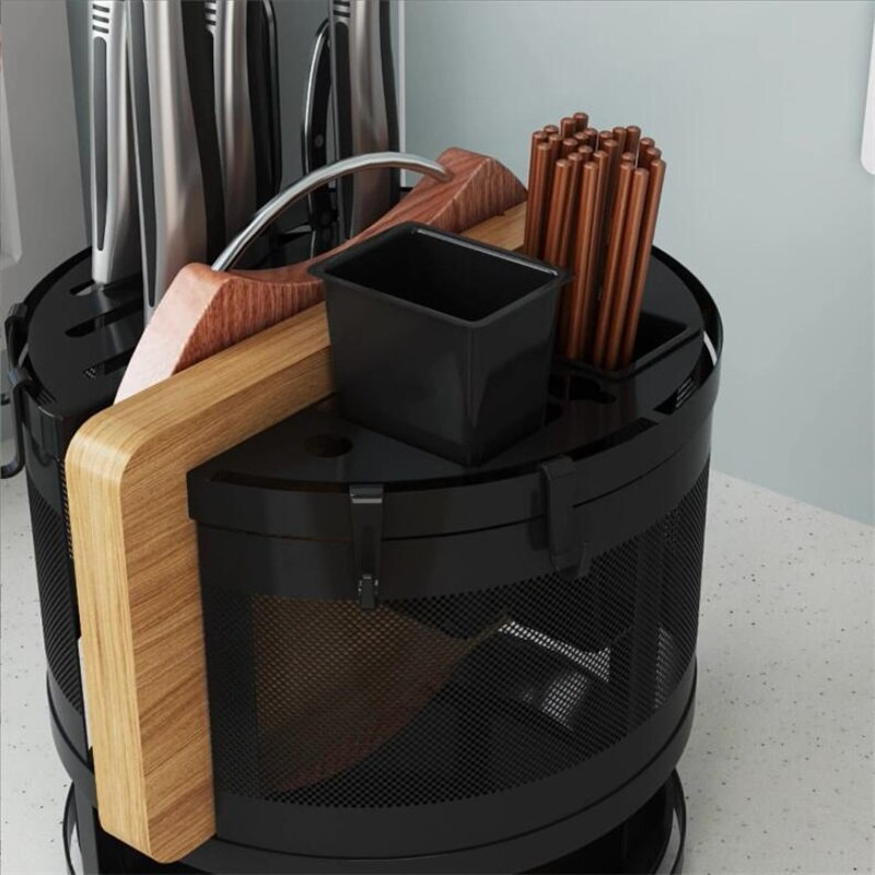 LoungeYard | Rotating Kitchen Organizer Shelf Box — product view 2