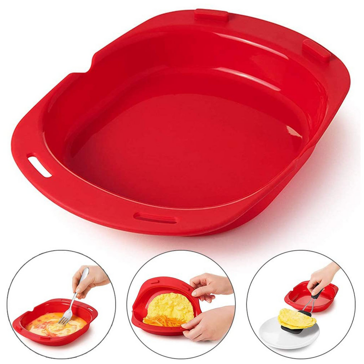 LoungeYard | Non-Stick Microwave Omelette Maker — product view 6
