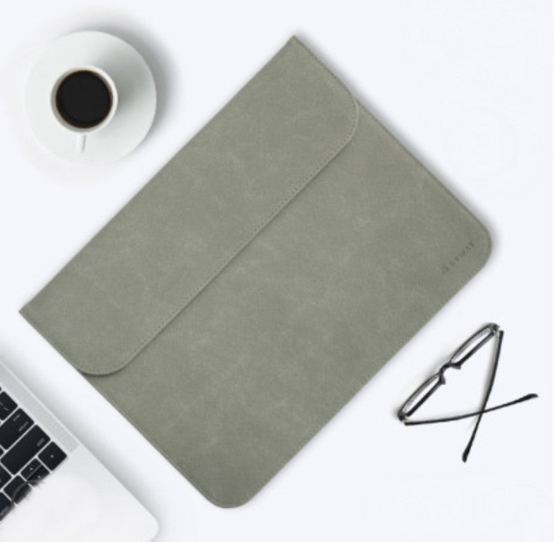 LoungeYard | Portable Ultra-thin Laptop Sleeve Cover, with Slim Design, Delicate Fluff and Invisible Magnetic Buckle — product view 1